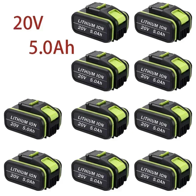 

Аккумуляторная Литиевая Батарея Worx, 20 в, 100% мАч, для WA3551, WA3553, WX390, WX176, WX386, WX678