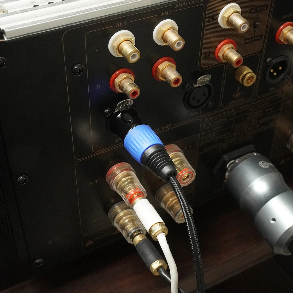 Premium USB-C to XLR Male Audio Cable for Amplifiers, Speakers, and Mixers