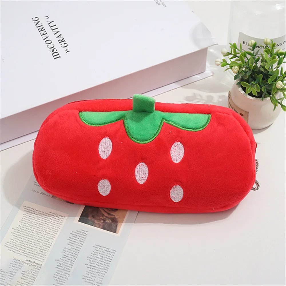 Plush Coin Purse 10CM 20CM Plush Purse Coin Bag Fruit Animal Plush Bag