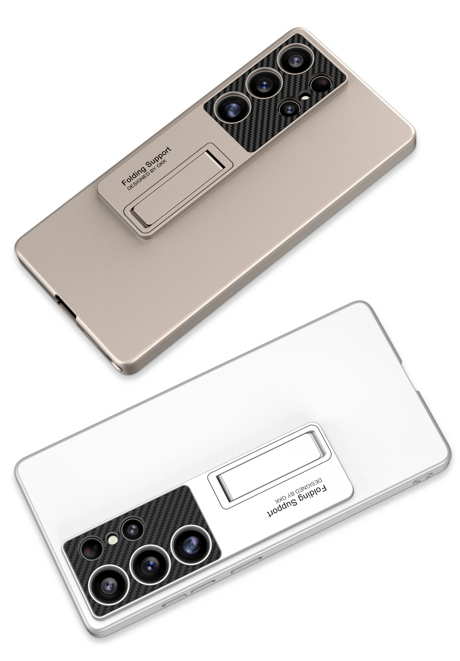 Ultra-thin Armor Holder Case For Samsung Galaxy S25 Ultra Shockproof Protective