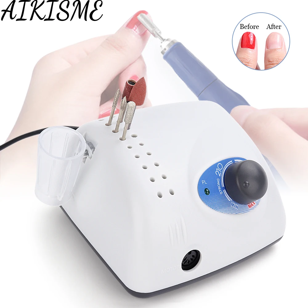 Strong 204/210 65w 35000rpm Electric Manicure Drill Nail Polisher