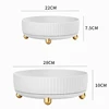 Makeup Perfume Organizer Tray 360° Rotating Lazy Susan, Spinning Organizer and Skincare & Cosmetics Storage with Large Capacity 6