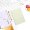 2 Pcs Graph Notebook Notebooks for Work Graphing Spiral Journal The Students Supplies Paper Math Notepad Grid Office 4