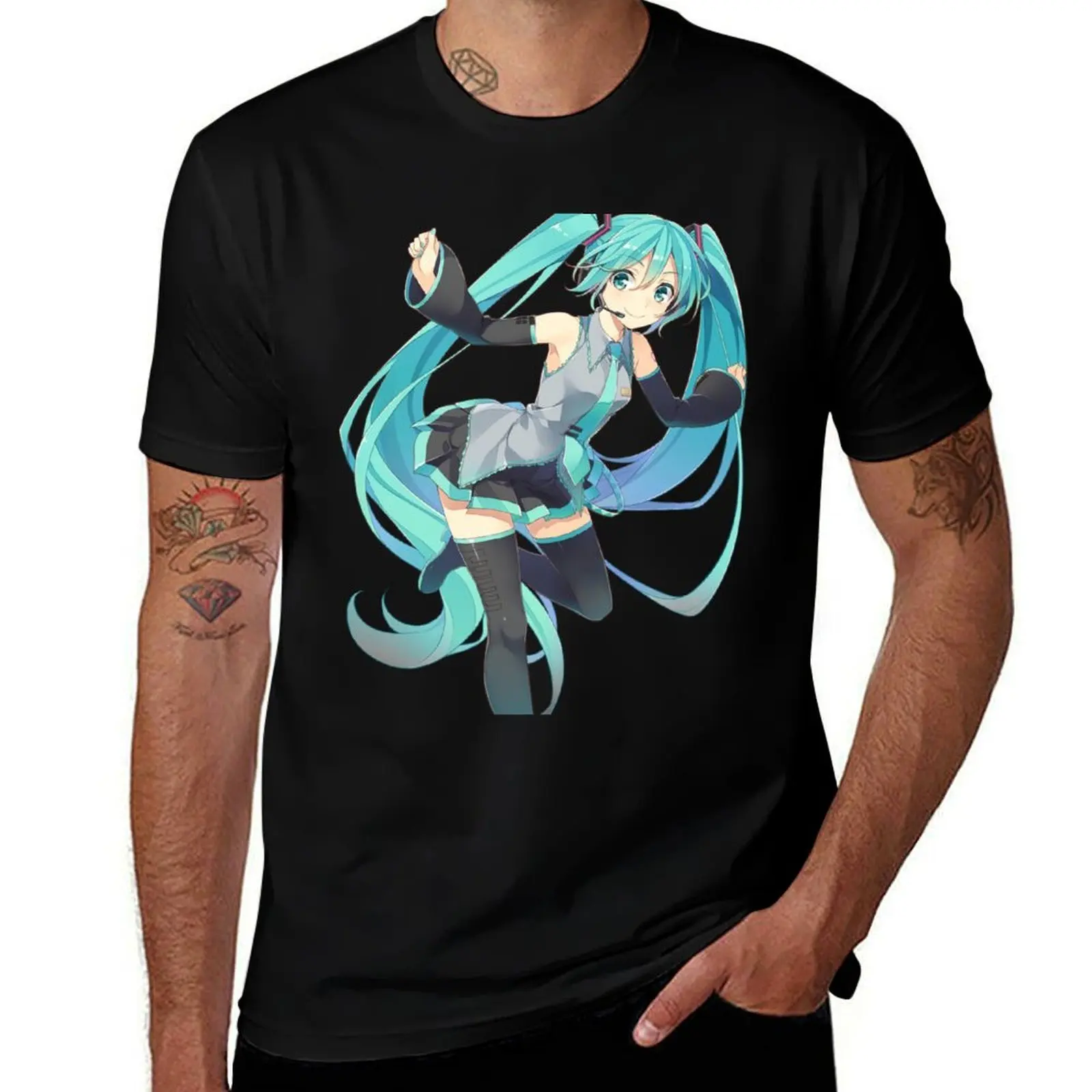Miku Fiesta 100% Cotton Luxury Graphic Men's T-Shirt