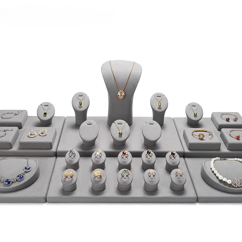 

Светильник Роскошные ювелирные изделия, реквизит, высококачественное кольцо, ожерелье, серьги, подставка для ювелирных украшений с окошком