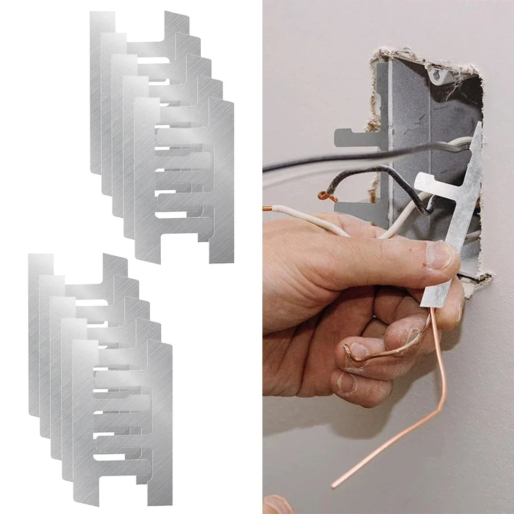 10 Pack Switch Box Support Electrical Box F Clips Mounting Straps Grip-Lock Hot Sale Brand. New And High Quality