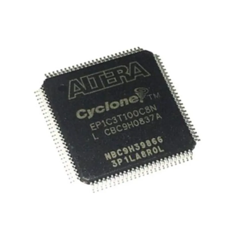 새로운 오리지널 EP1C3T100C8N 캡슐화 TQFP100 IC 필드 프로그래밍 가능 게이트 어레이 (fpga) 로직 장치