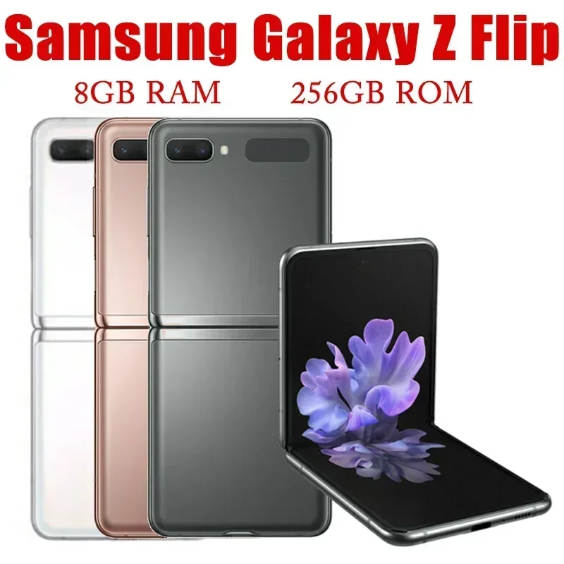 

Разблокированный смартфон Samsung Galaxy Z Flip F700N, 6,7 дюйма, 8 + 256 ГБ, 8 ядер, Android
