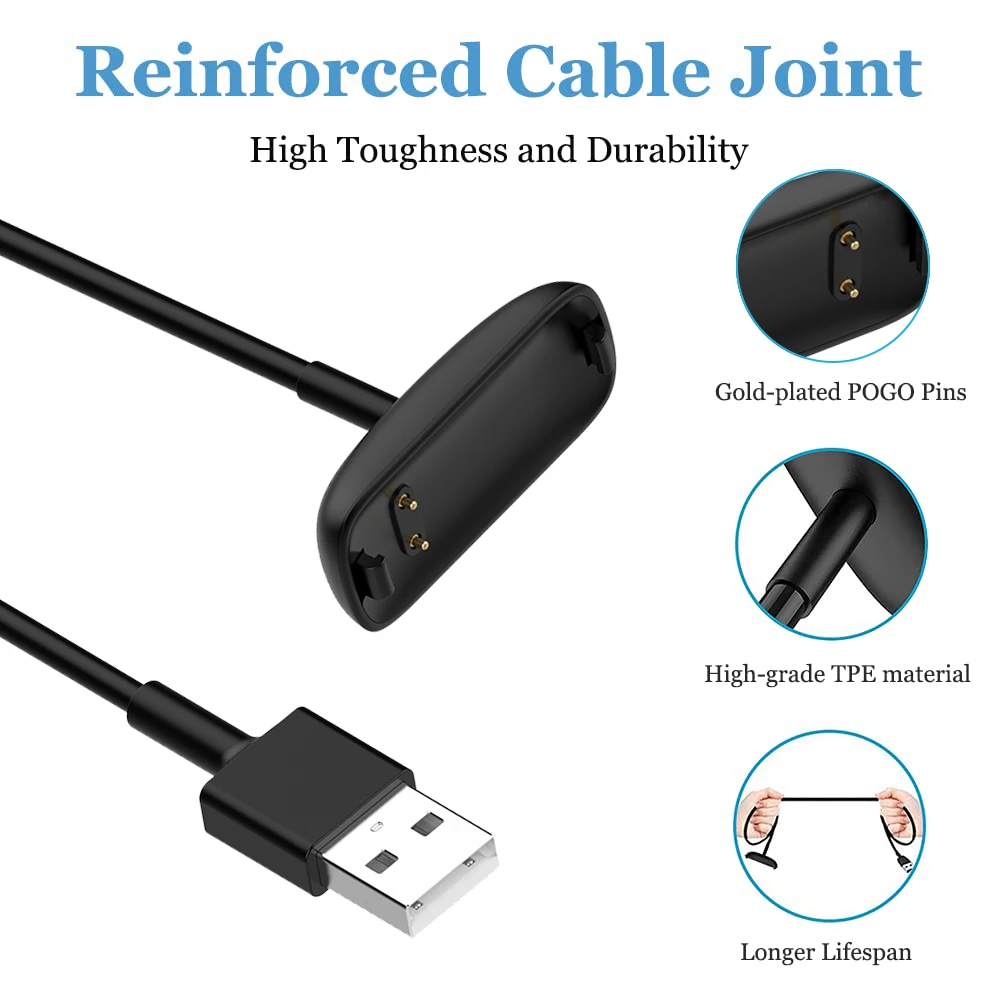 Usb ü ũ  ̺ ޴     Fitbit Inspire 3 Inspire3 Ʈ ġ ׼
