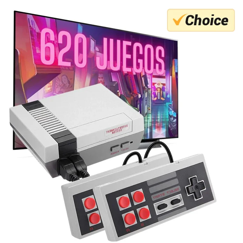 Mini TV Handheld Family Recreation Video Game Console AV Output Retro Built-in 620 Classic Games Dual Gamepad Gaming Player video game console game console