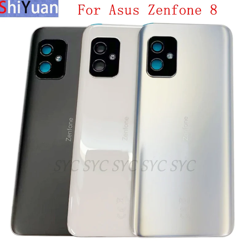 Крышка батарейного отсека задняя крышка корпуса для Asus Zenfone 8 ZS590KS Крышка батарейного отсека с логотипом запасные части
