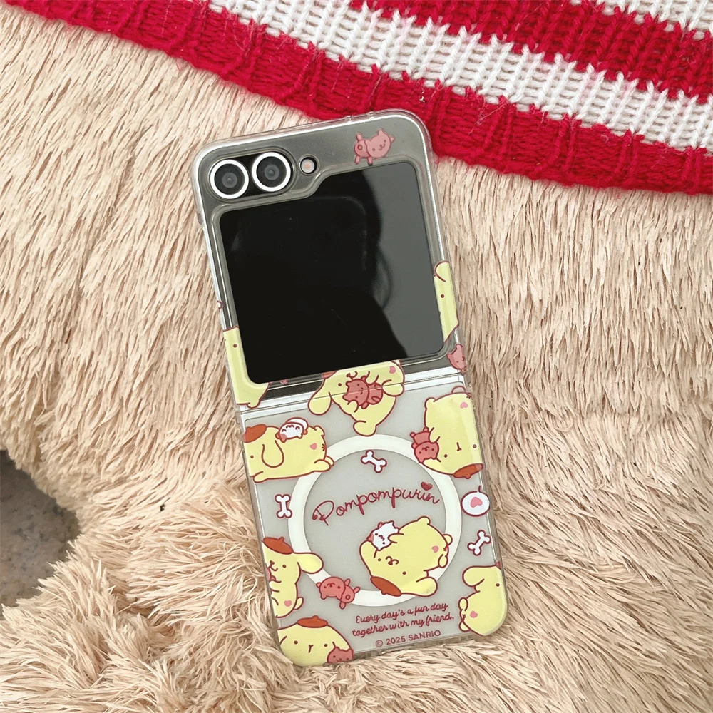 Cute Cartoon Puppy Magnetic Shockproof Phone Case Cover, Korean Style