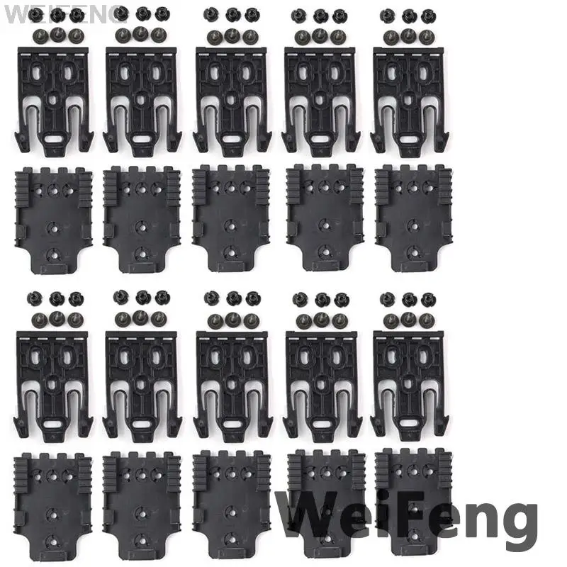 

5/10PCS Tactical Quick Locking System Kit QLS 19 22 For Gun Holster Accessories Pistol Case Adapter Hunting Accessories