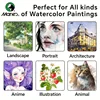 Watercolor Paint Set,12 Colors 5ml/0.17oz Tubes,Vibrant Colors for Painting,Writing,Illustration Figure for Adults,Hobbyist 5