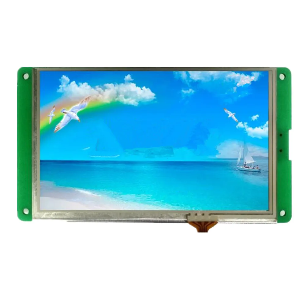 

DMT80480L050_02W 5-дюймовый последовательный экран DGUS для быстрого развития, простое развитие DMT80480L050_02WT DMT80480L050_02WN