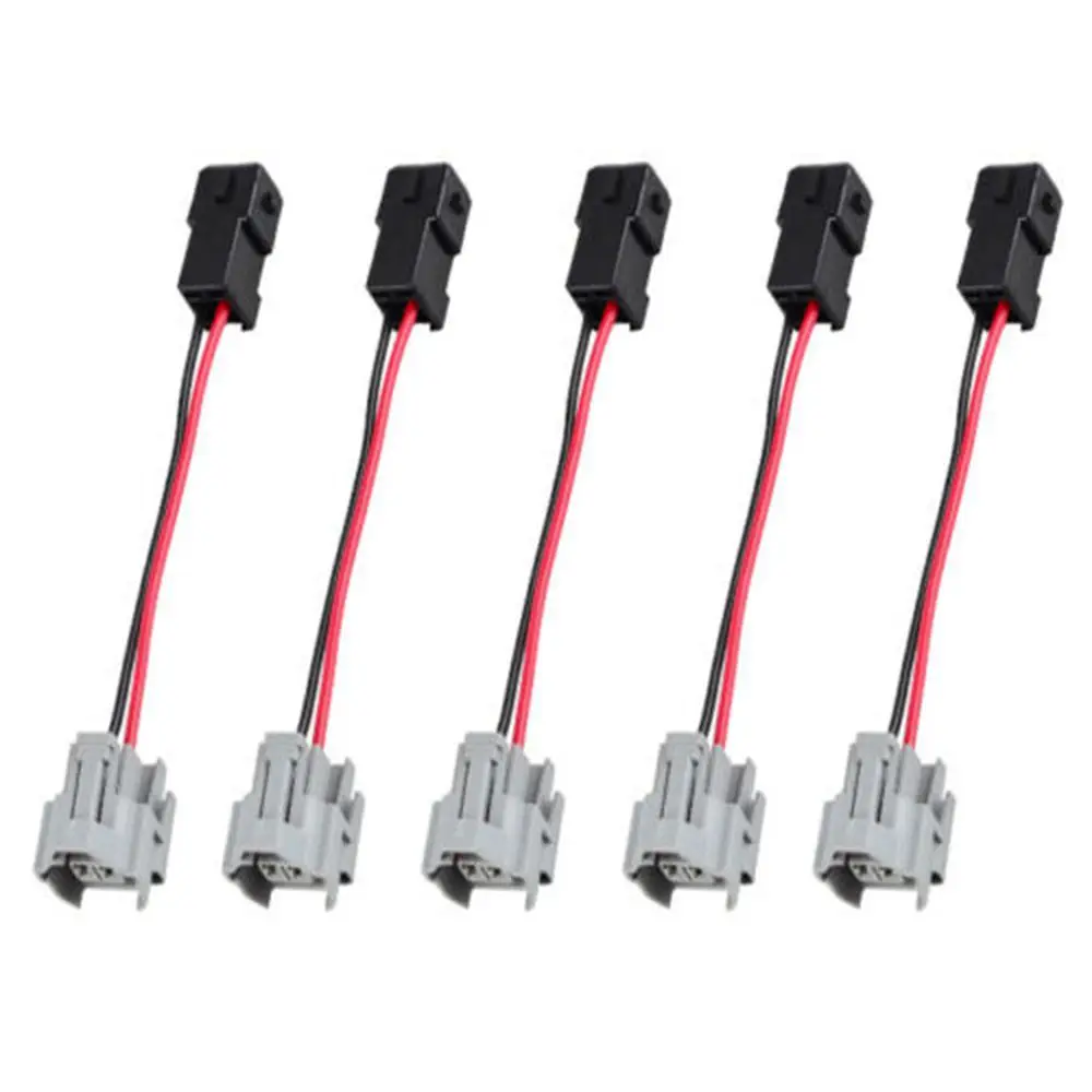 5pcs Injector Adapters Connector Denso Female To Ev1 Bosch Jetronic ...