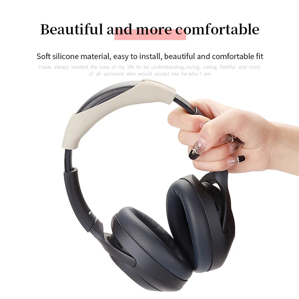 Quality Headphone Head Beam Cover for Sony WH-1000XM4 Earphone Silicone Protective Case 1000XM4 Headset Headbeam Protector