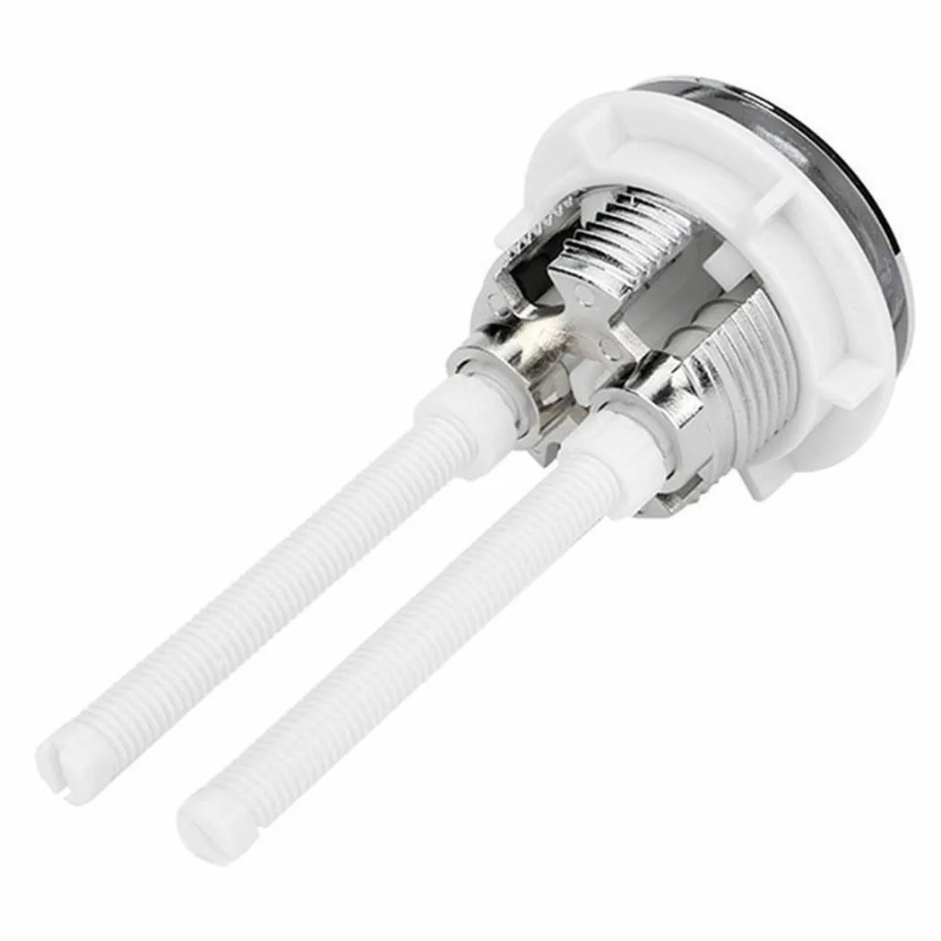 Dual Flush Toilet Tank Round Valve 1Pc Push Button Water-Saving For Cistern Bathroom Toilet Accessories Replacement push button switch,toilet flush button