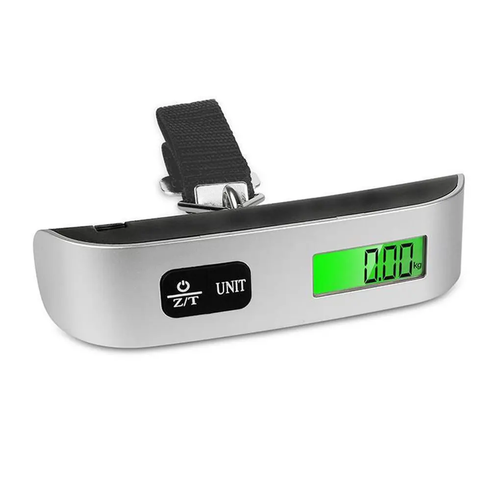  Digital Luggage Scale Gift for Traveler Suitcase Handheld  Weight Scale 110lbs (Black) : Clothing, Shoes & Jewelry