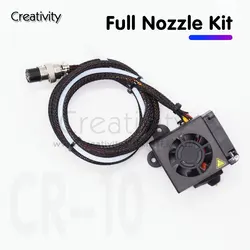 Enhanced Hotend Kit with 4010 Cooling Fan and 0.4mm Nozzle (12V For CR10)