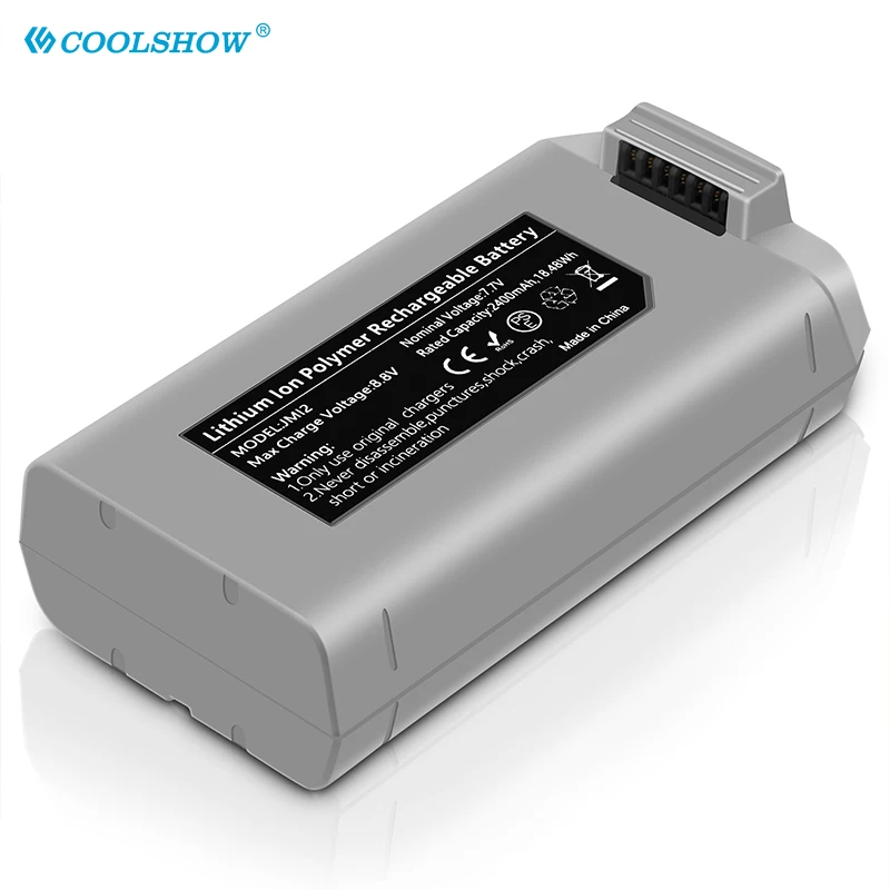 รูปสินค้า แบตเตอรี่โดรน 2400mAh สำหรับ DJI Mini 2 SE บินได้นานกว่าเดิม!