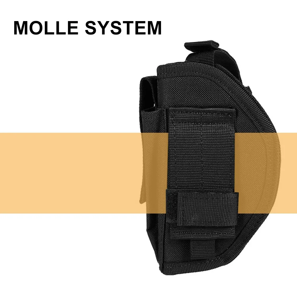 Universal Gun Holster Belt Pouch Outdoor Concealed Carry Pistol Holder IWB OWB Airsoft Waist Bag for Hunting Camping Fanny Pack 5