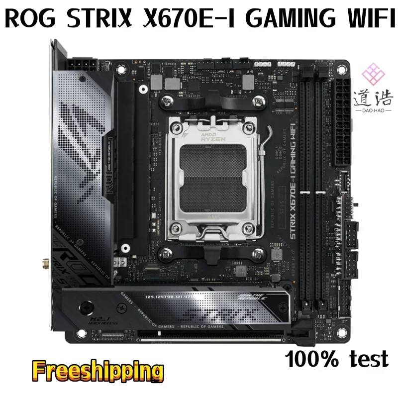 For ROG STRIX X670E-I GAMING WIFI Motherboard 96GB HDMI PCI-E5.0 Socket AM5 DDR5 Mini-ITX X670 Mainboard 4 For ROG STRIX X670E-I GAMING WIFI Motherboard 96GB HDMI PCI-E5.0 Socket AM5 DDR5 Mini-ITX X670 Mainboard - Image 2