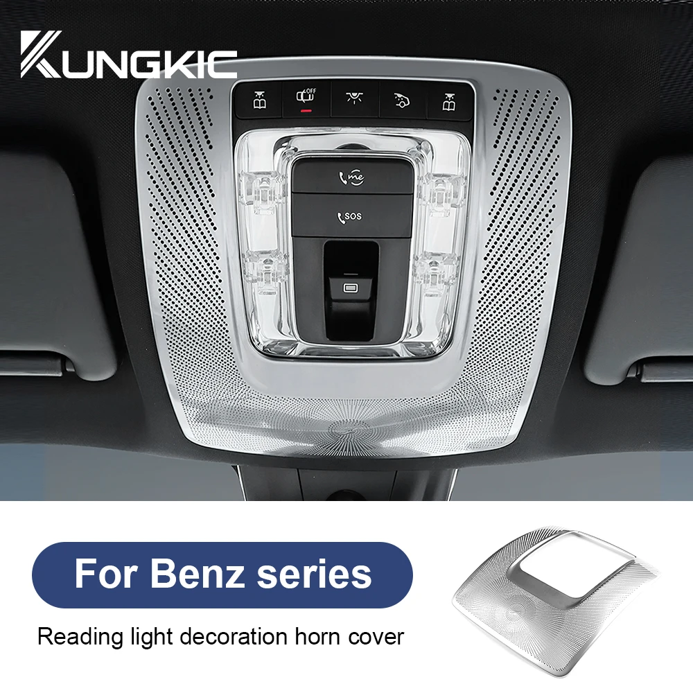 Для Mercedes Benz A B CLA GLB GLA GLE Class W177 W247 C118 X247 H247 W167 EQA EQB 2020-2024 Автомобильная передняя лампа для чтения