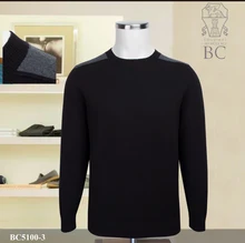  BILLIONAIRE OECHSLI Sweater cashmere men's 2023 Autumn Winter new warm crew neck elasticity embroidery high quality Casual M-4XL 