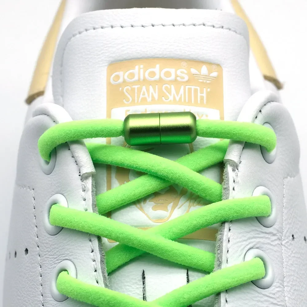 ElasticShoeLacesSemicircleNoTieShoelacesforKidsandAdultShoelaceforSneakersQuick