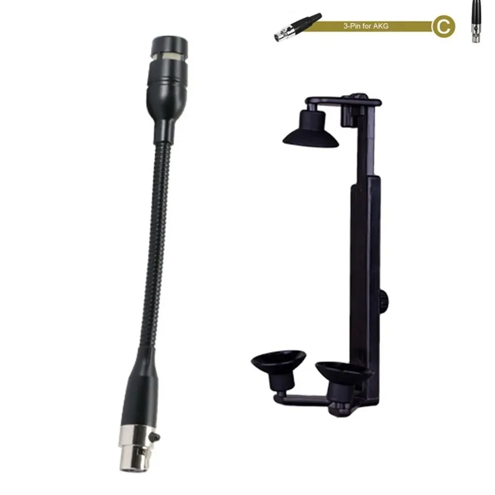 ギターマイククリップセット、楽器ギターアコースティック用ホルダー