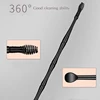 Soft Silicone Earwax Remover Portable Ear Cleaner Stainless Steel 2 Head Picks Pick Wax Removal Tool Cleaning Sticks Earpick 3