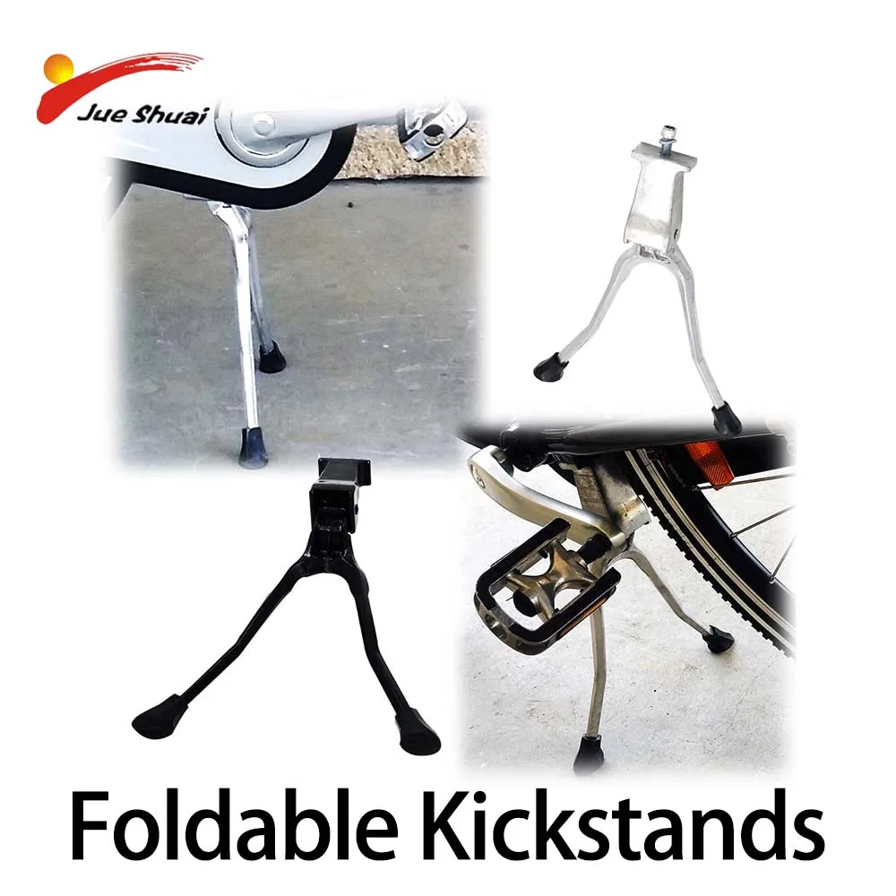 Bike Kickstands Double Leg Foldable for Bicycle 26inch Kickstands