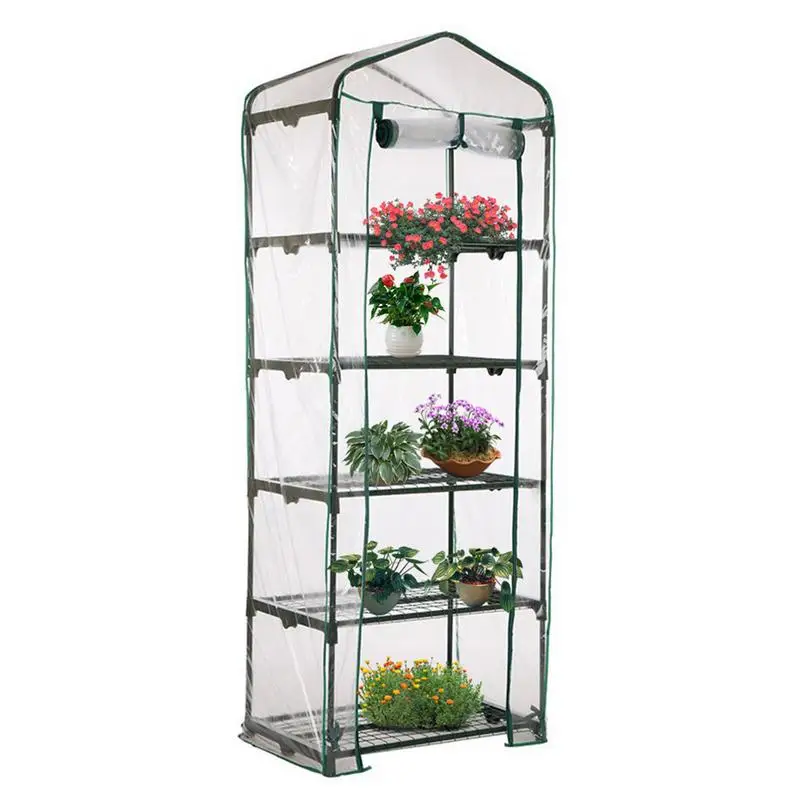 Outdoor For Garden Gardening Warm Waterproof Greenhouse Portable Mini Planter House Flower Frame Meaty Sun Room Hothouse Cover