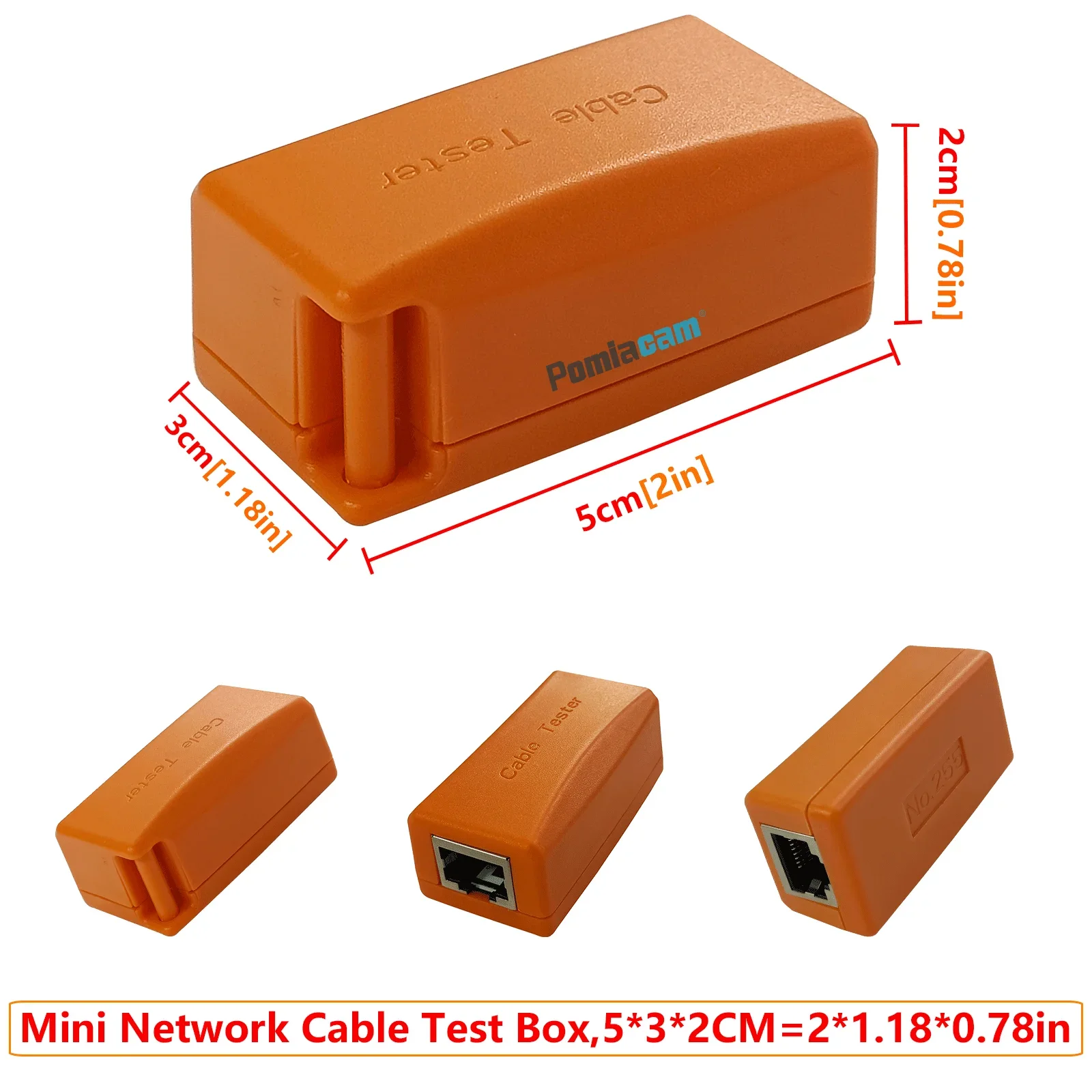 CCTV Camera Tester Network Cable Test Box Original UTP Cable Test Box for CCTV Camera Tester Detect Faulty Point of RJ45 Network Connector