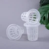10/50pcs Hydroponic Planting Basket Plant Growing Container Garden Slotted Cup Hydroponic Vegetable Planting Seedling Cup Sponge 2