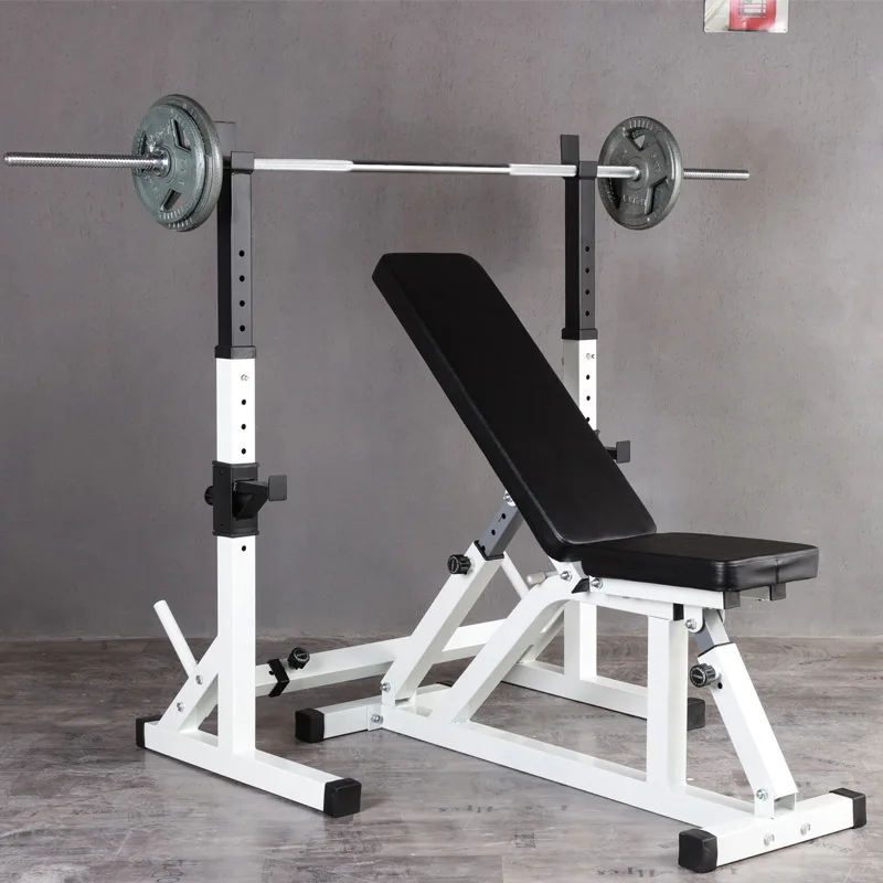 Adjustable Back Extension Trainer Home Gym Exercise Strength Dumbbell Bench Press Sit up Weight Lifting Dumbbell Bench