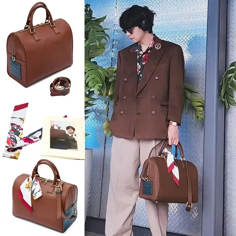 アイドル MUTE BOSTON BAG BTS V MUTE BOSTON BAG💜 - BTS ARMY GIFT SHOP