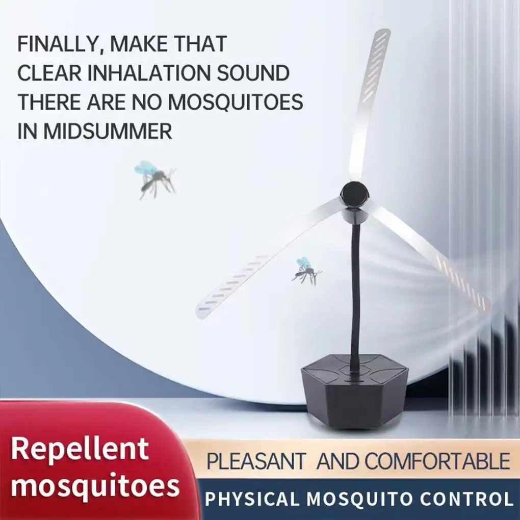 ABS Portable Fly Repellent Fan No Harmful Chemicals Just Flies Away Does Not Have Any Side Effects