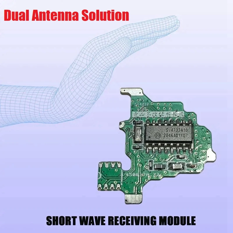 SI4732 Radio Modification Module+USB Programming Cable For Quansheng UVK5/UVK6 Shortwave FM Dual Antenna Solution 6