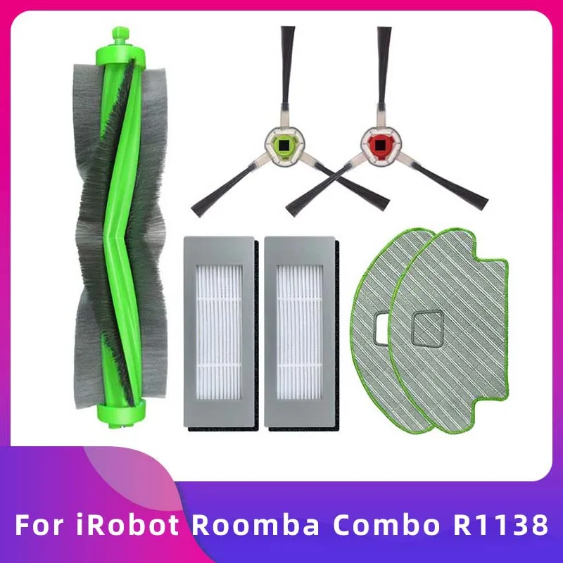 Accesorios de repuesto para iRobot Roomba Combo R1138, cepillo