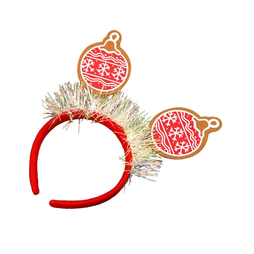 Adult Child Christmas Headband Festive Christmas Headbands for Women Men Kids Reindeer Snowman Xmas House Headwear Cute Holiday