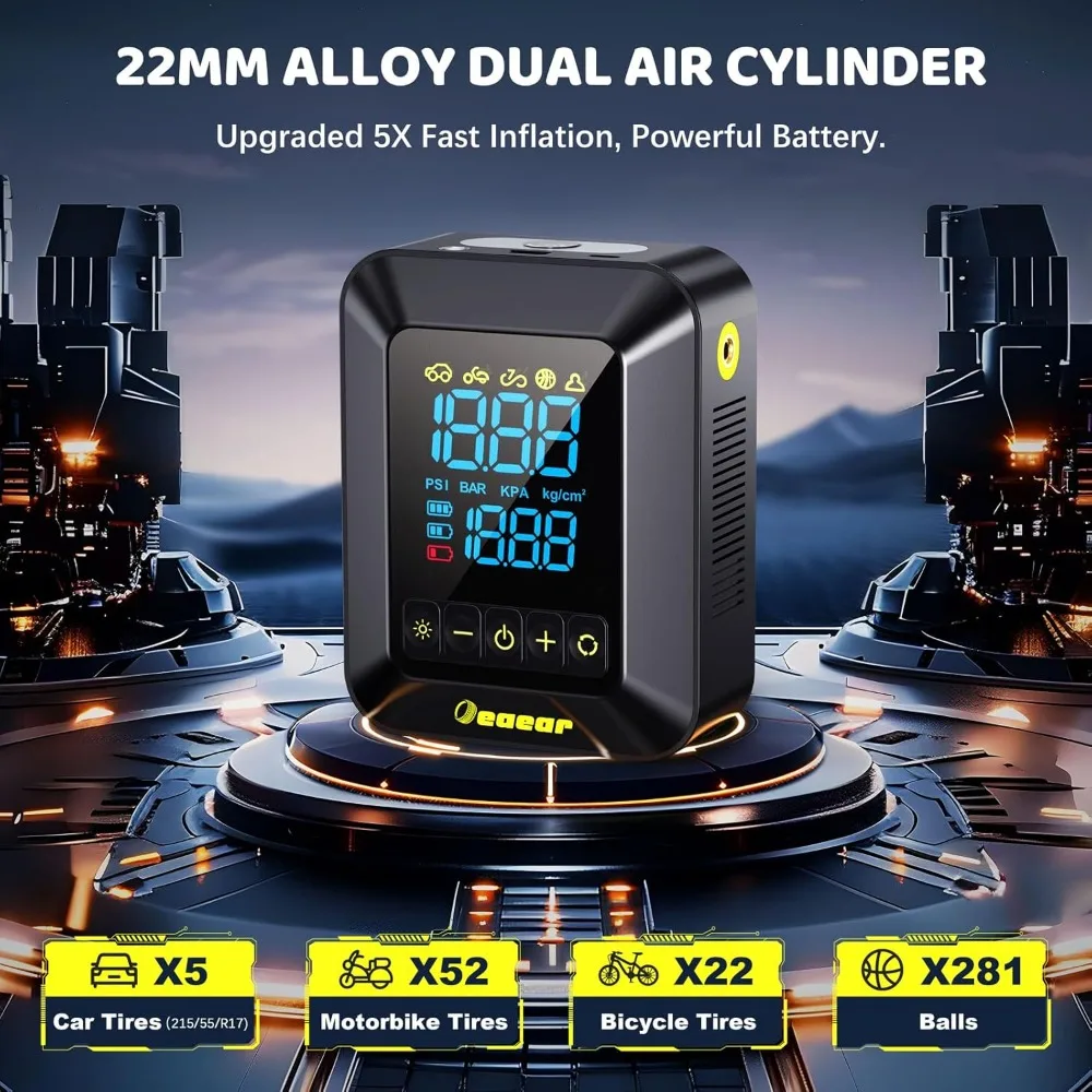 Portable Air Compressor for Car Tires