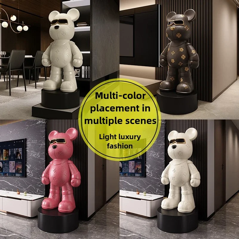 New Violent Bear Large Floor Ornaments, KTV Speakers, Smart Furniture, Bluetooth Speakers, Piggy Banks, Interior Decoration 5