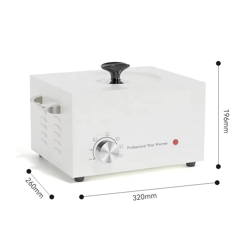Depilatory Wax Heater Single Pot Iron Hair Removal Wax Machine 350W Electric Warmer