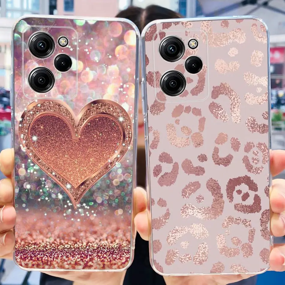Elegant Printed Soft Silicone TPU Phone Case - Compatible with Poco X5 Series