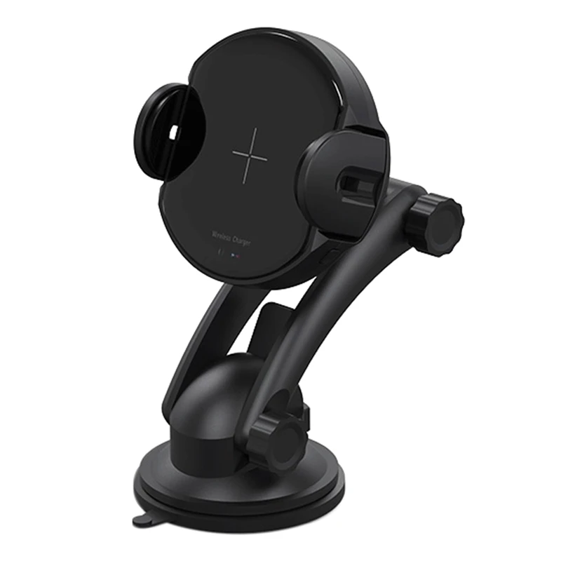 

Автомобильное беспроводное зарядное устройство Qi, 15 Вт, два режима, интеллектуальная инфракрасная быстрая Беспроводная зарядка, автомобильный держатель для телефона