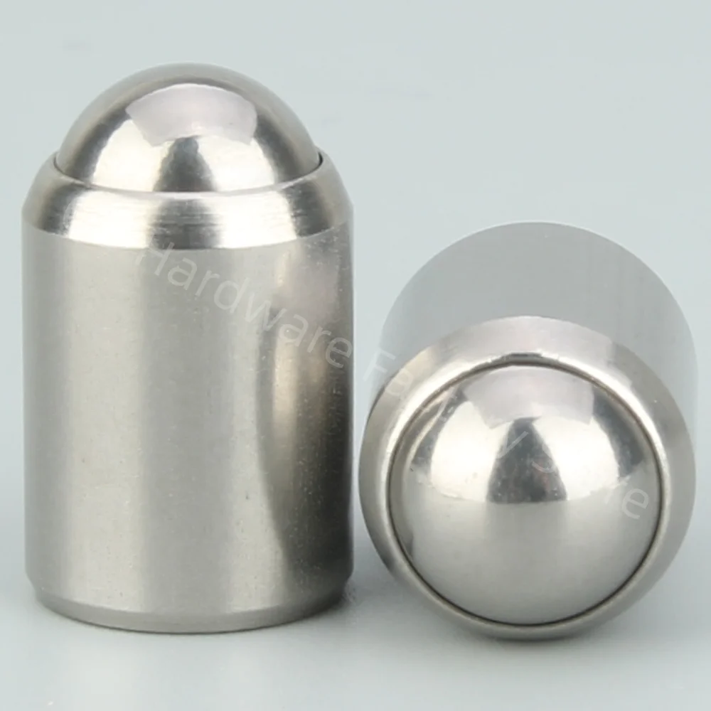 Stainless Steel Ball Lock Pins Precision Positioning Beads Smooth Body Stainless Steel/Brass Plunger Push Fit Ball Spring Ball Plungers