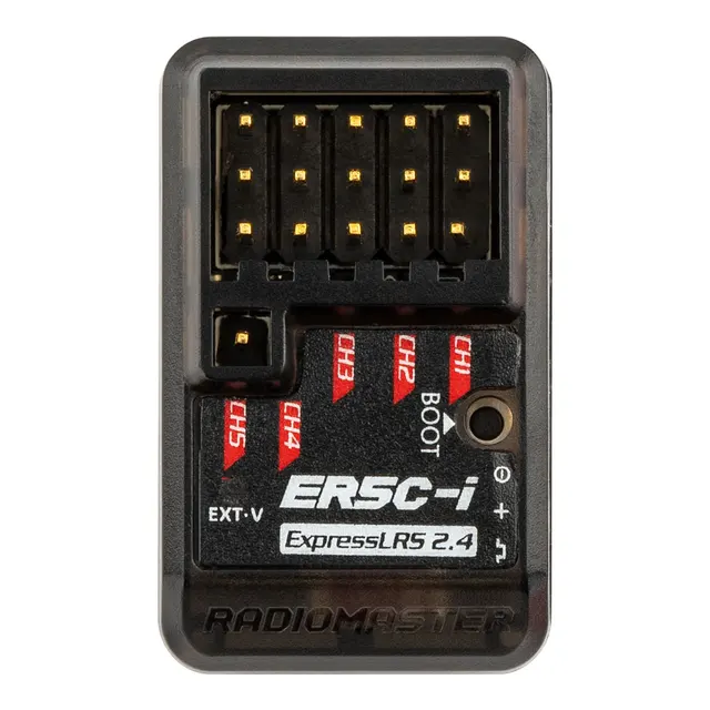 RadioMaster ER5C-i 5ch ExpressLRS 2.4GHZ PWM Receiver Built-in a TCXO 1
