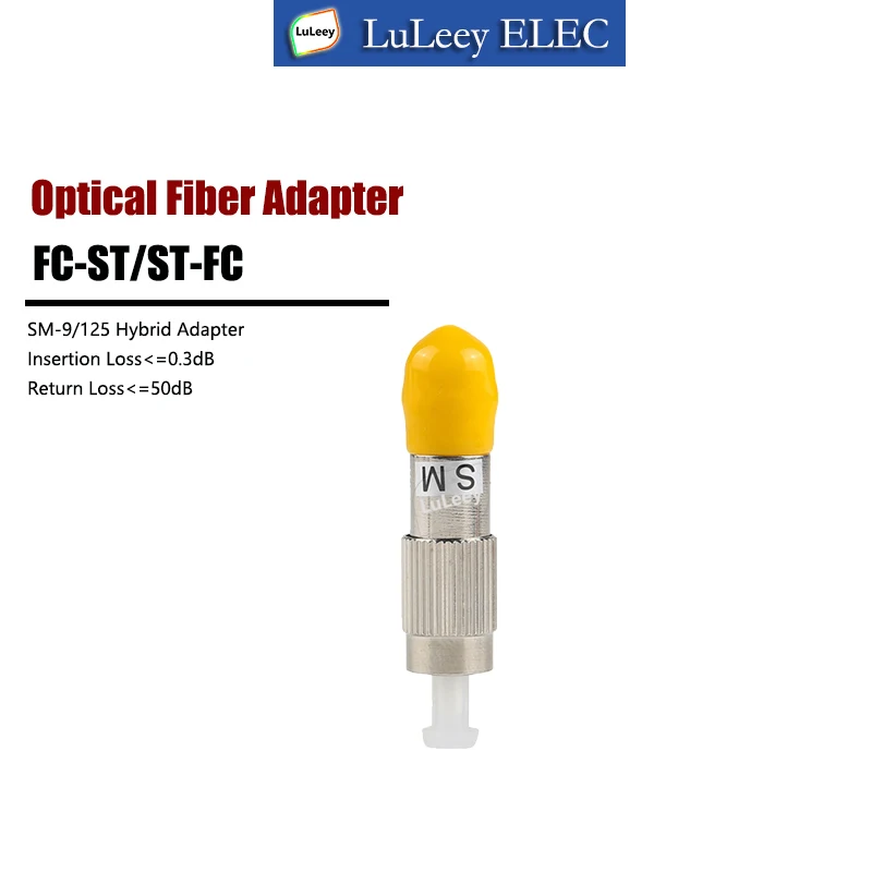 Fc-St/St-Fc Single-Mode Fc Maschio St Femmina Connettore Adattatore In Fibra Ottica Adattatore Accoppiatore Flangia
